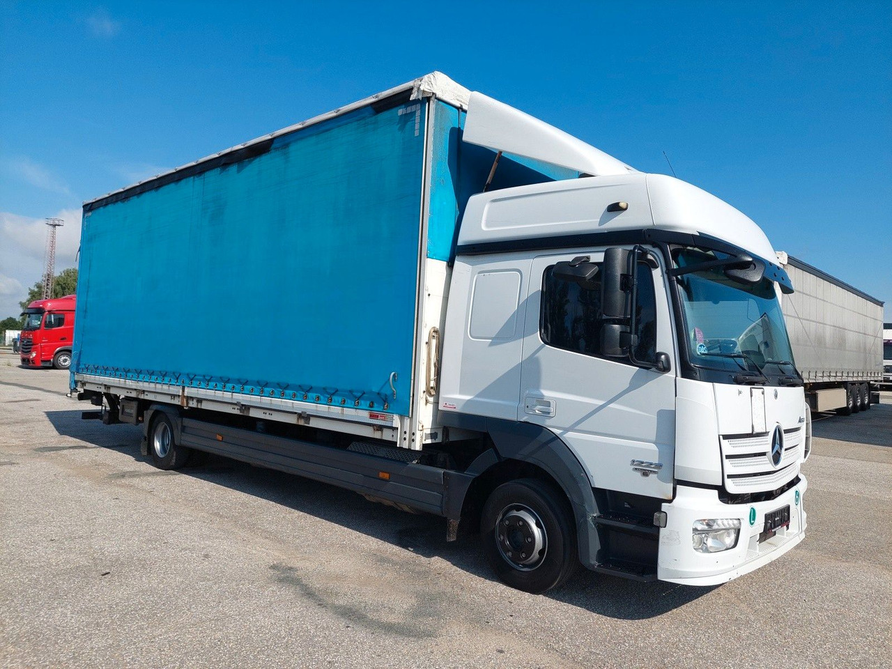 Mercedes-Benz Atego 1223 L/NR 20 20 Paletten - Plane LKW: das Bild 2 Mercedes-Benz Atego 1223 L/NR 20 20 Paletten - Plane LKW: das Bild 2