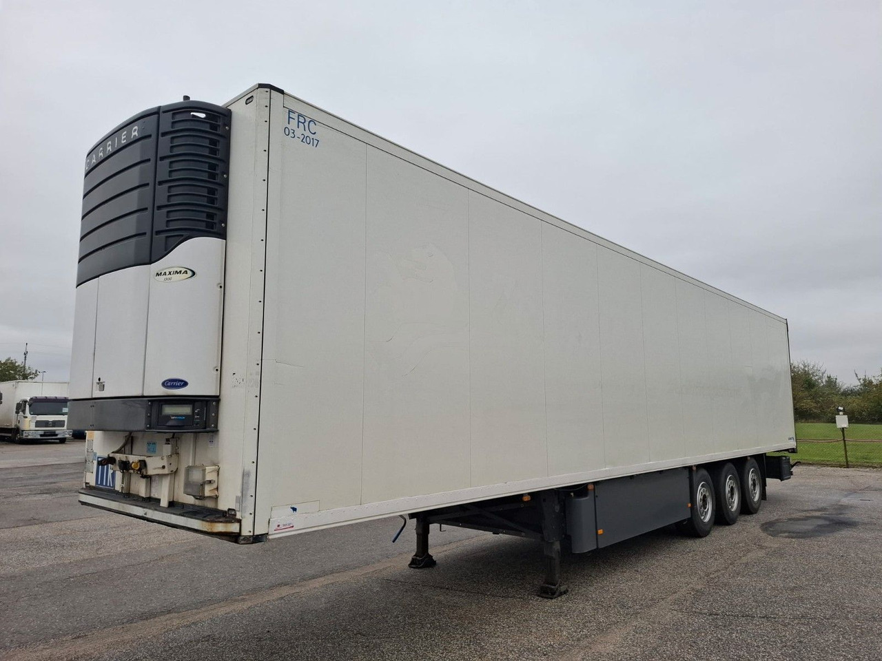 Schmitz Cargobull SKO 24/L - 13.4 FP 60 Carrier Maxima 1300 - Kühlkoffer Auflieger: das Bild 1 Schmitz Cargobull SKO 24/L - 13.4 FP 60 Carrier Maxima 1300 - Kühlkoffer Auflieger: das Bild 1