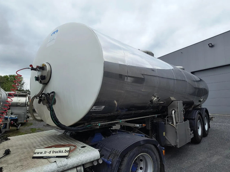 MAISONNEUVE 25000L INSULATED INOX TANK - 2 COMP - PUMP - Tankauflieger: das Bild 1 MAISONNEUVE 25000L INSULATED INOX TANK - 2 COMP - PUMP - Tankauflieger: das Bild 1