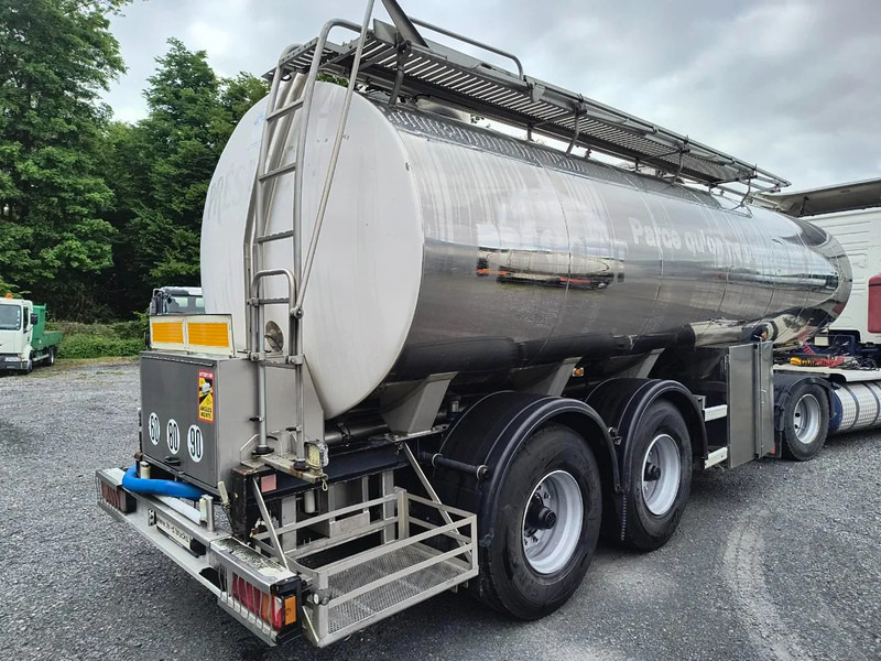 MAISONNEUVE 25000L INSULATED INOX TANK - 2 COMP - PUMP - Tankauflieger: das Bild 5 MAISONNEUVE 25000L INSULATED INOX TANK - 2 COMP - PUMP - Tankauflieger: das Bild 5