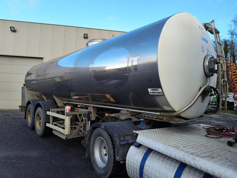 Tankauflieger Für die Beförderung von Milch MAISONNEUVE 25000L INSULATED INOX TANK: das Bild 7