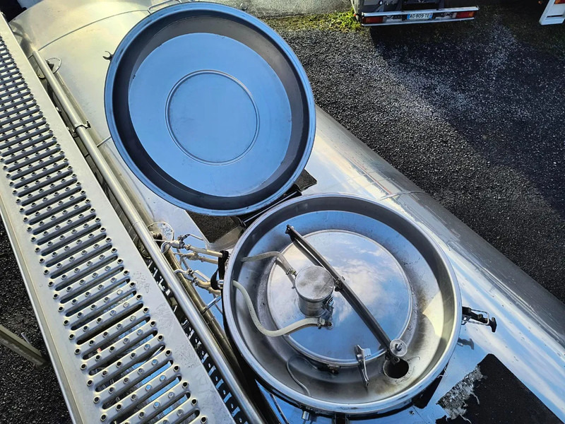 Tankauflieger Für die Beförderung von Milch MAISONNEUVE 25000L INSULATED INOX TANK: das Bild 14