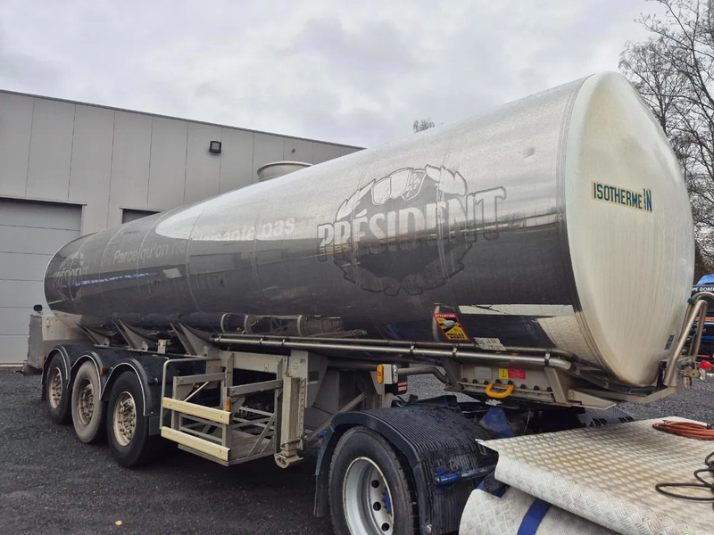 Magyar 29000L INSULATED INOX TANK - 1 COMP - HYDRAULIC PUMP - Tankauflieger: das Bild 5 Magyar 29000L INSULATED INOX TANK - 1 COMP - HYDRAULIC PUMP - Tankauflieger: das Bild 5
