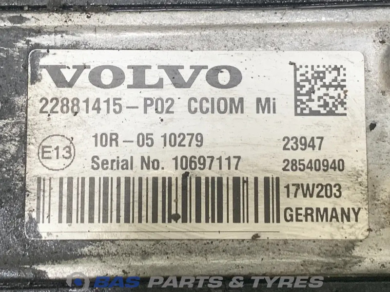 Volvo Regeleenheid CCIOM Volvo 22053759 - Ersatzteile für LKW: das Bild 3 Volvo Regeleenheid CCIOM Volvo 22053759 - Ersatzteile für LKW: das Bild 3