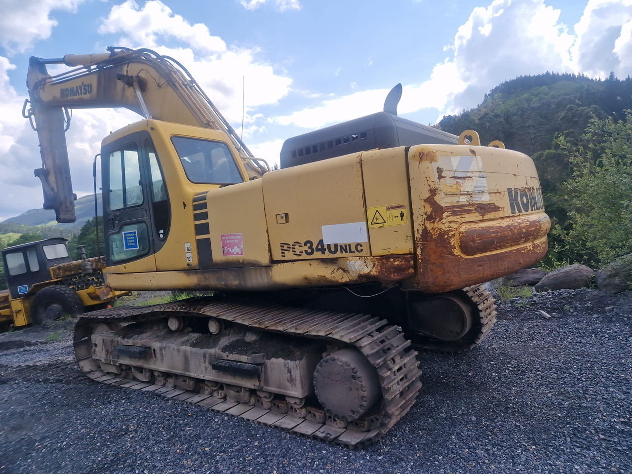 KOMATSU PC 340.6 - Kettenbagger: das Bild 2 KOMATSU PC 340.6 - Kettenbagger: das Bild 2