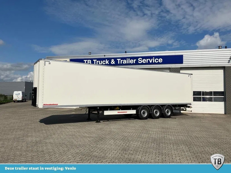 Kässbohrer SBT / 20 - 12 / 27 - Gesloten oplegger met 2x liftassen en 2x bindrails - Koffer Auflieger: das Bild 1 Kässbohrer SBT / 20 - 12 / 27 - Gesloten oplegger met 2x liftassen en 2x bindrails - Koffer Auflieger: das Bild 1