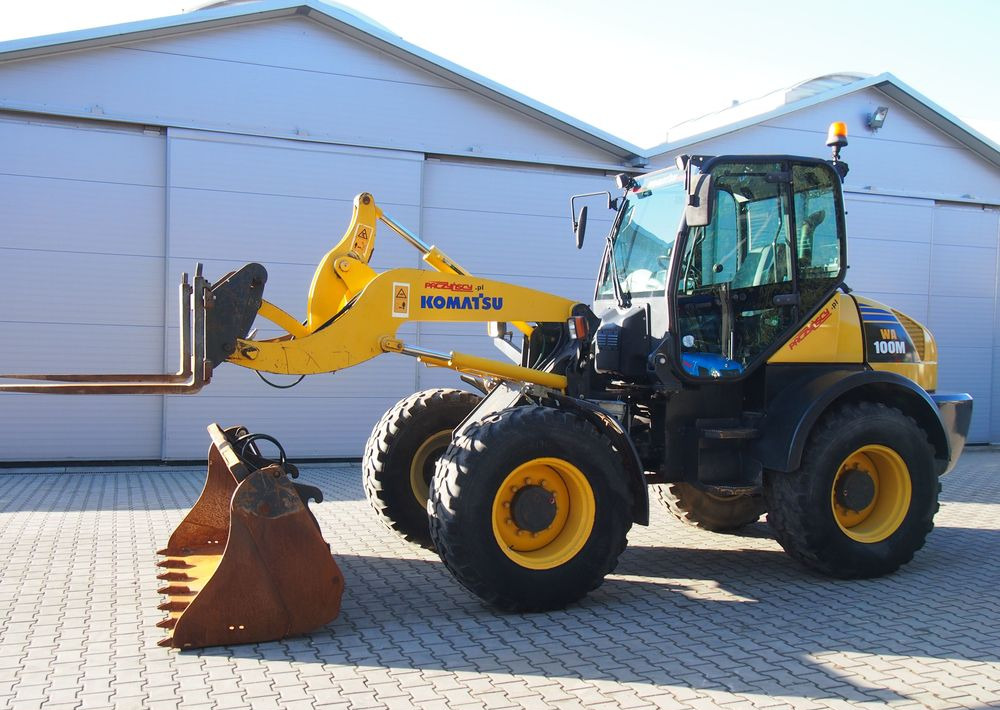 Ładowarka Komatsu WA100M 2007 Ładowarka Komatsu - Radlader: das Bild 5 Ładowarka Komatsu WA100M 2007 Ładowarka Komatsu - Radlader: das Bild 5