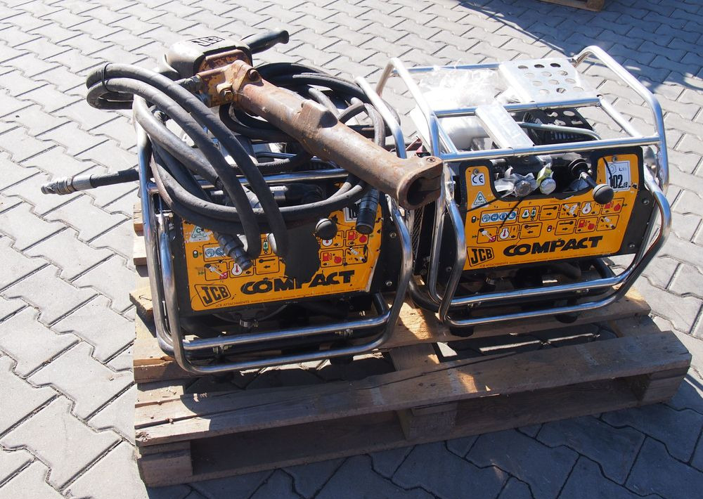 Młot hydraulczny wyburzeniowy JCB COMPACT 2010 Agregat hydrauliczny do młota wyburzeniowego JCB - Baugeräte: das Bild 1 Młot hydraulczny wyburzeniowy JCB COMPACT 2010 Agregat hydrauliczny do młota wyburzeniowego JCB - Baugeräte: das Bild 1