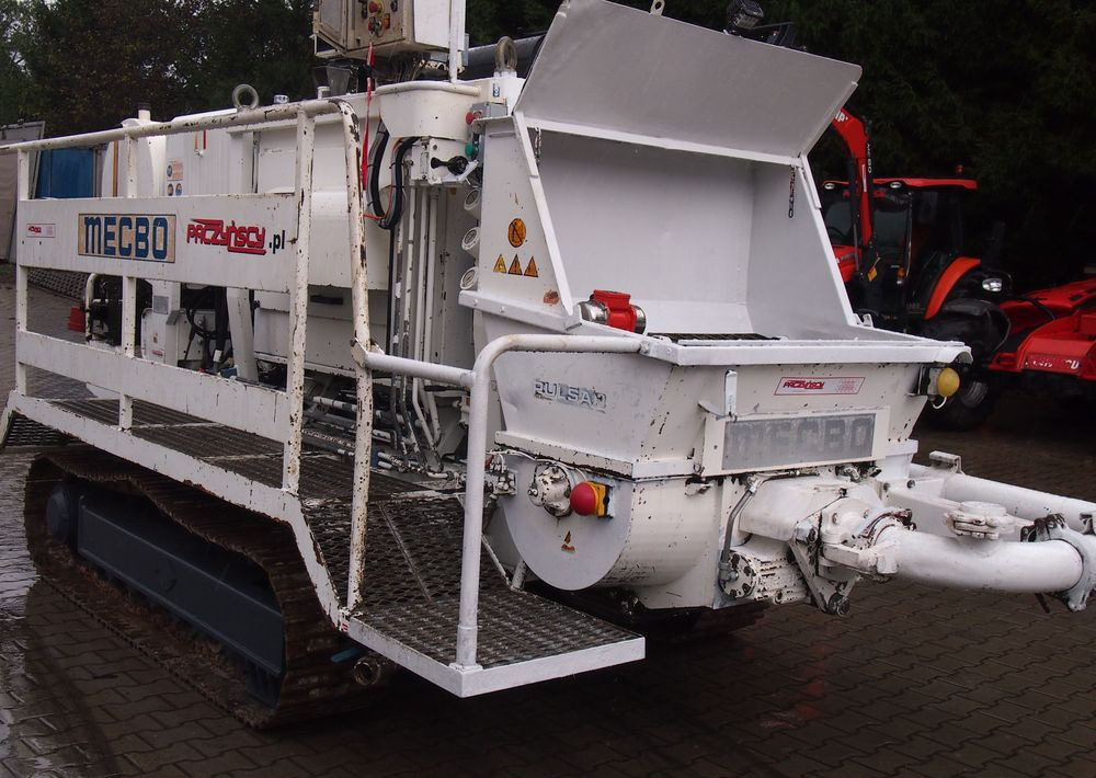 Pompa do betonu Mecbo Cartrack P4.65 APV/DI 2009 Pompa do betonu MECBO P4,65 2009r - Stationäre Betonpumpe: das Bild 4 Pompa do betonu Mecbo Cartrack P4.65 APV/DI 2009 Pompa do betonu MECBO P4,65 2009r - Stationäre Betonpumpe: das Bild 4
