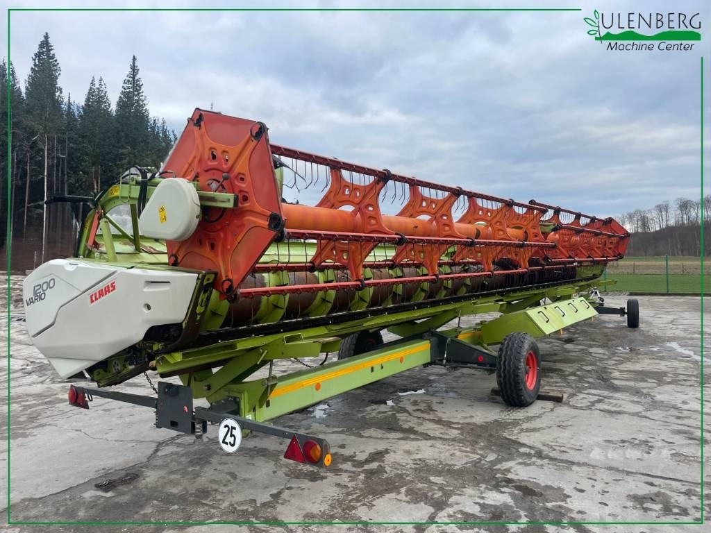 Claas Vario 1200 + wózek transportowy - Zubehör für Erntemaschine: das Bild 1 Claas Vario 1200 + wózek transportowy - Zubehör für Erntemaschine: das Bild 1