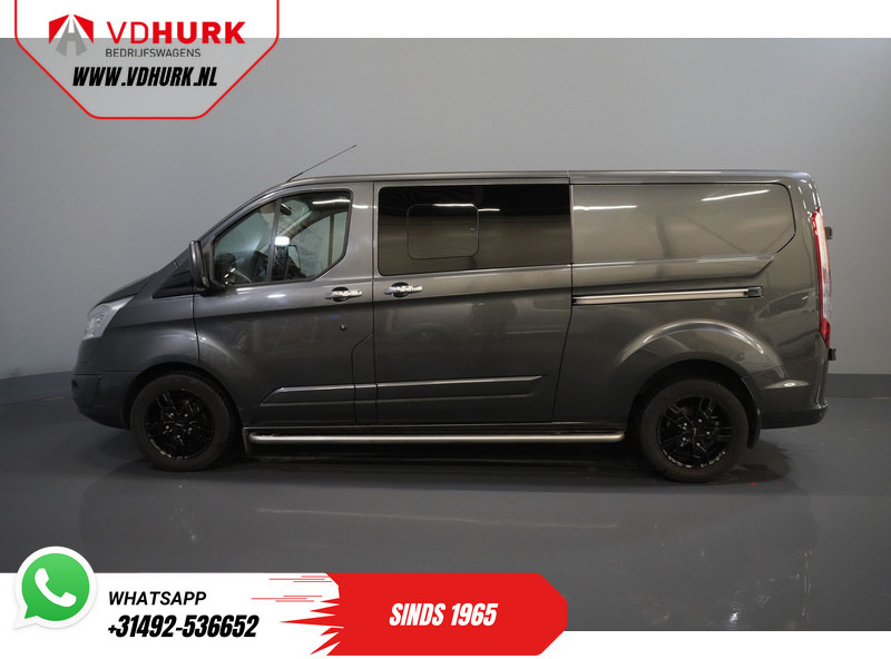 Kleintransporter, Transporter mit Doppelkabine Ford Transit Custom 2.0 TDCI 170 pk E6 Aut. L2 Limited DC Dubbel Cabine BPM VRIJ 2x Schuifdeur/ Stoelverw./ Navi/ Cruise/ Camera/ PDC/ Trekhaak: das Bild 9