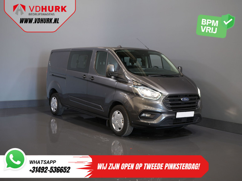 Ford Transit Custom 320 2.0 TDCI 130 pk Aut. L2 Trend BPM VRIJ! Dubbel Cabine DC Carplay/ Stoelverw./ PDC/ Cruise/ Trekhaak/ Airco - Kleintransporter, Transporter mit Doppelkabine: das Bild 1 Ford Transit Custom 320 2.0 TDCI 130 pk Aut. L2 Trend BPM VRIJ! Dubbel Cabine DC Carplay/ Stoelverw./ PDC/ Cruise/ Trekhaak/ Airco - Kleintransporter, Transporter mit Doppelkabine: das Bild 1