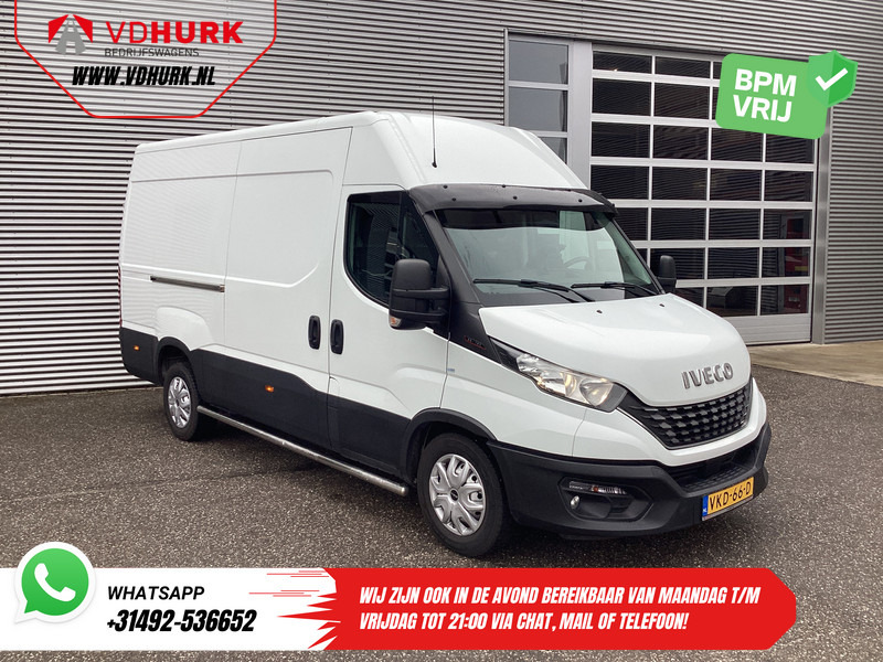 Iveco Daily 35S18 3.0 180 pk L2H2 BPM VRIJ 3.5t Trekhaak/ 270 Gr. Deuren/ Gev. Stoel/ Climate/ CarPlay/ Sidebars/ Camera - Kastenwagen: das Bild 1 Iveco Daily 35S18 3.0 180 pk L2H2 BPM VRIJ 3.5t Trekhaak/ 270 Gr. Deuren/ Gev. Stoel/ Climate/ CarPlay/ Sidebars/ Camera - Kastenwagen: das Bild 1
