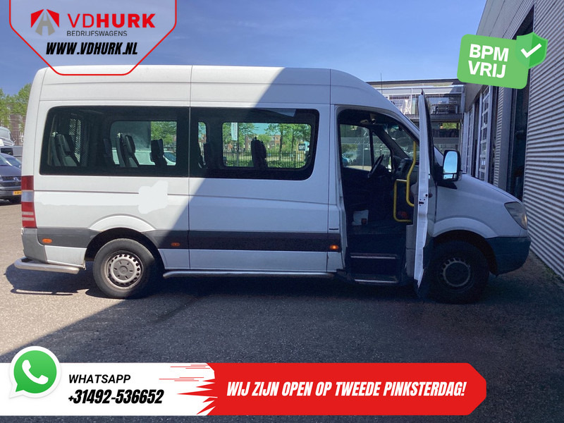 PKW Mercedes-Benz Sprinter 313 2.2 CDI L2H2 € 10.164 Incl. BTW BPM VRIJ! Combi/ 9 Persoons/ Kombi/ 9P/ Airco/ Rolstoellift: das Bild 6