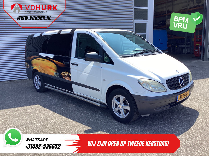 Mercedes-Benz Vito 109 CDI L3 EXPORT ONLY (€7.744,- Incl. BTW/BPM Vrij!) 9 Persoons/ Kombi/ Combi/ 9P/ Sidebars/ Camera/ Trekhaak/ Airco - Kleinbus, Personentransporter: das Bild 1 Mercedes-Benz Vito 109 CDI L3 EXPORT ONLY (€7.744,- Incl. BTW/BPM Vrij!) 9 Persoons/ Kombi/ Combi/ 9P/ Sidebars/ Camera/ Trekhaak/ Airco - Kleinbus, Personentransporter: das Bild 1