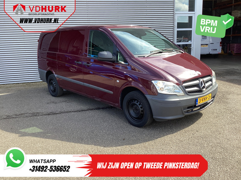 Mercedes-Benz Vito 113 CDI L2 EXPORT ONLY APK 2-2026/ PDC/ Cruise/ Trekhaak/ Airco - Kleintransporter: das Bild 1 Mercedes-Benz Vito 113 CDI L2 EXPORT ONLY APK 2-2026/ PDC/ Cruise/ Trekhaak/ Airco - Kleintransporter: das Bild 1