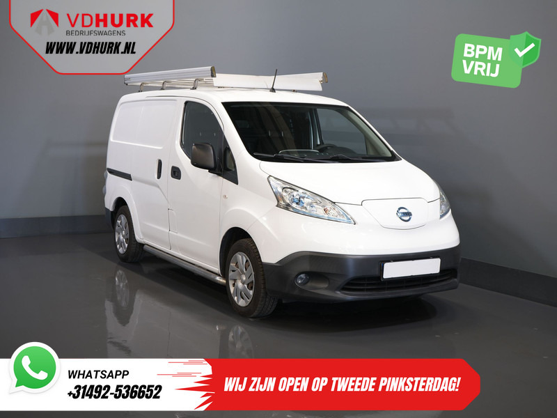 Nissan E-NV200 Optima 24kWh 105 km WLTP Snellader/ Imperiaal/ Sidebars/ PDC/ Cruise/ Airco - Kleintransporter, Elektro-Transporter: das Bild 1 Nissan E-NV200 Optima 24kWh 105 km WLTP Snellader/ Imperiaal/ Sidebars/ PDC/ Cruise/ Airco - Kleintransporter, Elektro-Transporter: das Bild 1
