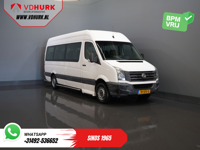 Volkswagen Crafter 35 2.0 TDI L3H2 EXPORT ONLY! €9.559 incl BTW/BPM Rolstoellift/ 9 Pers/ 9P/ Sidebars/ Rearbar/ Airco - Kleinbus, Personentransporter: das Bild 1 Volkswagen Crafter 35 2.0 TDI L3H2 EXPORT ONLY! €9.559 incl BTW/BPM Rolstoellift/ 9 Pers/ 9P/ Sidebars/ Rearbar/ Airco - Kleinbus, Personentransporter: das Bild 1