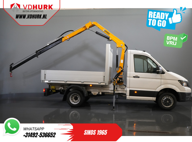 Volkswagen Crafter 50 165 pk Effer 352S Kraan/ Crane/ Kran/ Autokran/ PTO/ Open laadbak/ Dubbel Lucht - Pritsche Transporter: das Bild 2 Volkswagen Crafter 50 165 pk Effer 352S Kraan/ Crane/ Kran/ Autokran/ PTO/ Open laadbak/ Dubbel Lucht - Pritsche Transporter: das Bild 2