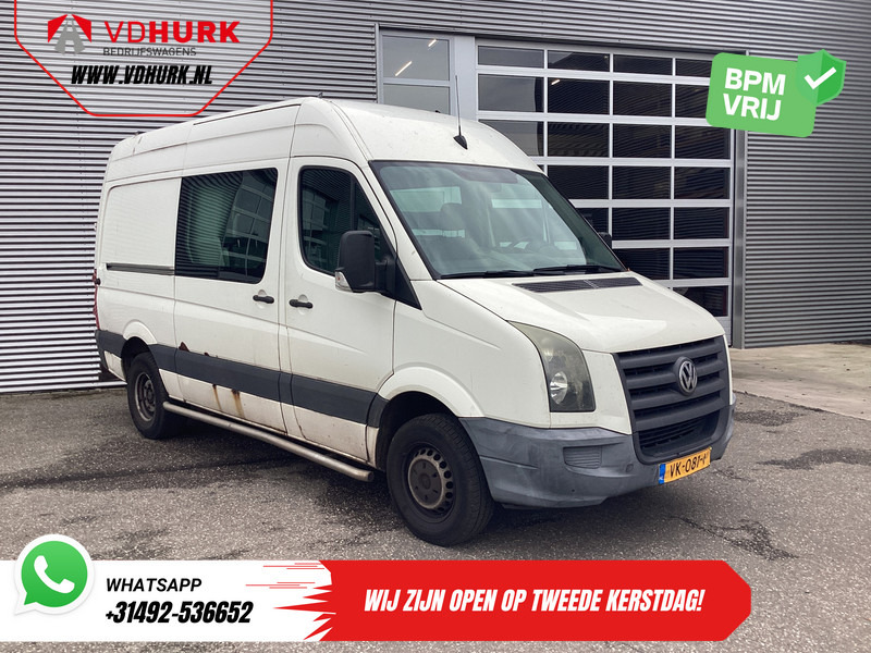 Volkswagen Crafter 50 2.5 TDI Aut. L2H2 DC Dubbel Cabine EXPORT 5 cil/ 3.5t Trekverm./ Airco/ 6 Pers./ 270Gr.Deuren/ Trekhaak - Kastenwagen, Transporter mit Doppelkabine: das Bild 1 Volkswagen Crafter 50 2.5 TDI Aut. L2H2 DC Dubbel Cabine EXPORT 5 cil/ 3.5t Trekverm./ Airco/ 6 Pers./ 270Gr.Deuren/ Trekhaak - Kastenwagen, Transporter mit Doppelkabine: das Bild 1