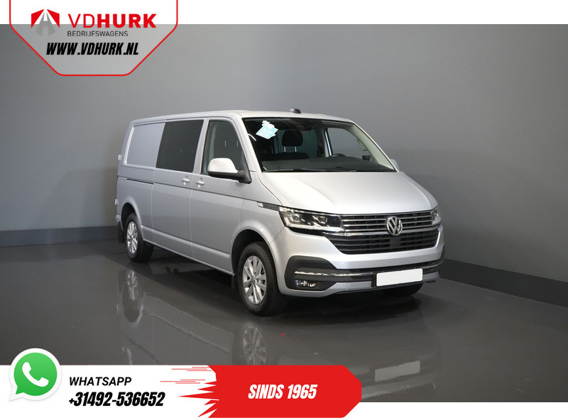 Volkswagen Transporter T6.1 2.0 TDI 150 pk DSG Aut. L2 DC Dubbel Cabine Highline BPM VRIJ! Adapt.Cruise/ LED/ 2xSchuifdeur/ Standkachel/ Carplay/ Stoel - Kleintransporter, Transporter mit Doppelkabine: das Bild 1 Volkswagen Transporter T6.1 2.0 TDI 150 pk DSG Aut. L2 DC Dubbel Cabine Highline BPM VRIJ! Adapt.Cruise/ LED/ 2xSchuifdeur/ Standkachel/ Carplay/ Stoel - Kleintransporter, Transporter mit Doppelkabine: das Bild 1