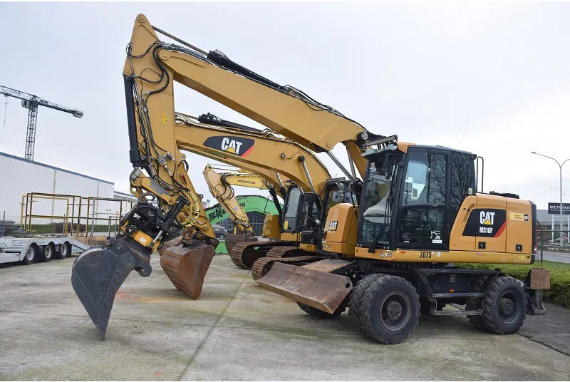 Caterpillar M316F - Mobilbagger: das Bild 1 Caterpillar M316F - Mobilbagger: das Bild 1