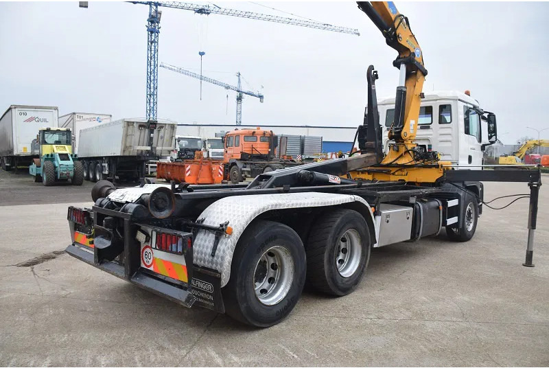 MAN TGS 26.360 - Abrollkipper, Autokran: das Bild 5 MAN TGS 26.360 - Abrollkipper, Autokran: das Bild 5