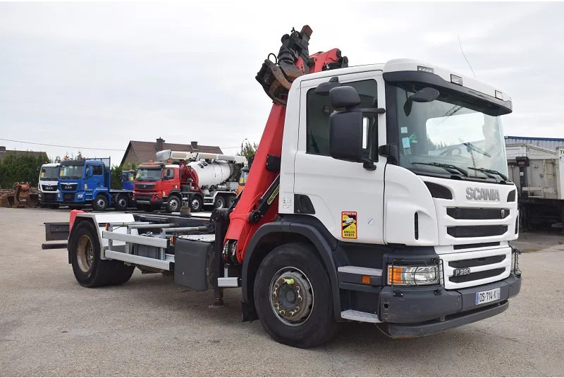 Scania P280 - Autokran: das Bild 2 Scania P280 - Autokran: das Bild 2