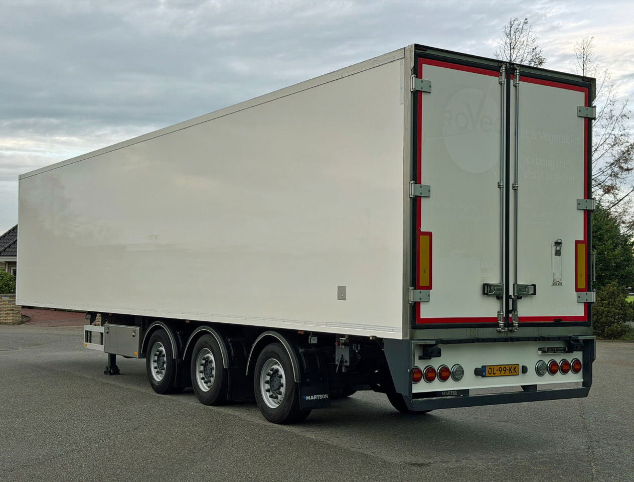 HTF 3-AS Heiwo 1345 x 250 x 265 CM Stuuras Tridec Super Staat NL Trailer - Kühlkoffer Auflieger: das Bild 3 HTF 3-AS Heiwo 1345 x 250 x 265 CM Stuuras Tridec Super Staat NL Trailer - Kühlkoffer Auflieger: das Bild 3