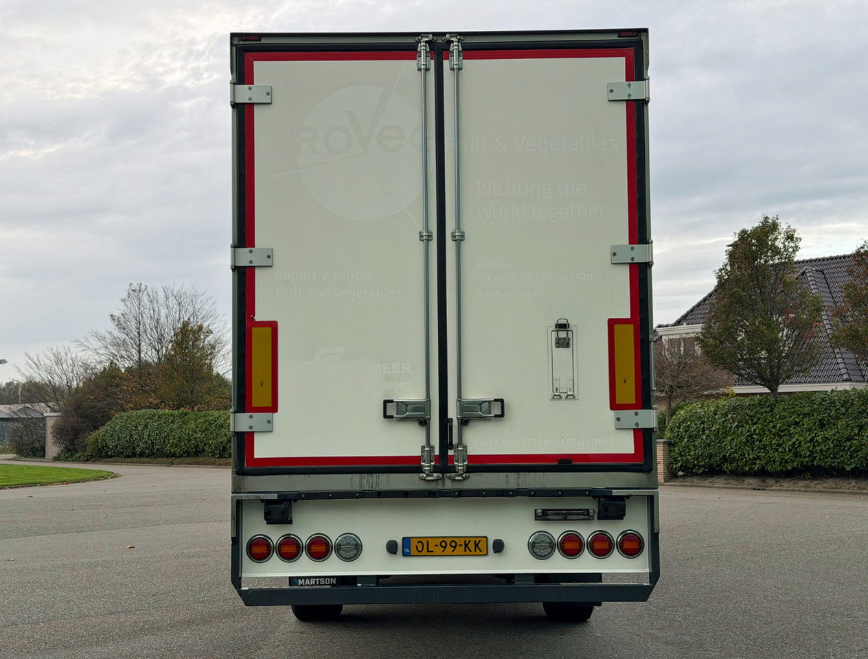 HTF 3-AS Heiwo 1345 x 250 x 265 CM Stuuras Tridec Super Staat NL Trailer - Kühlkoffer Auflieger: das Bild 4 HTF 3-AS Heiwo 1345 x 250 x 265 CM Stuuras Tridec Super Staat NL Trailer - Kühlkoffer Auflieger: das Bild 4