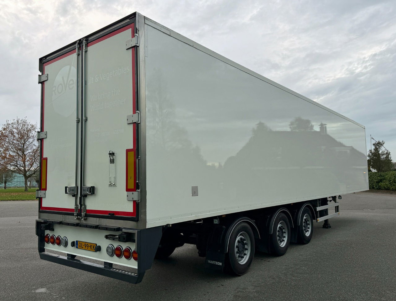 HTF 3-AS Heiwo 1345 x 250 x 265 CM Stuuras Tridec Super Staat NL Trailer - Kühlkoffer Auflieger: das Bild 5 HTF 3-AS Heiwo 1345 x 250 x 265 CM Stuuras Tridec Super Staat NL Trailer - Kühlkoffer Auflieger: das Bild 5