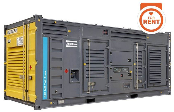 Atlas-Copco QAC 1450 Twin Power (RENTAL) - Stromgenerator: das Bild 1 Atlas-Copco QAC 1450 Twin Power (RENTAL) - Stromgenerator: das Bild 1