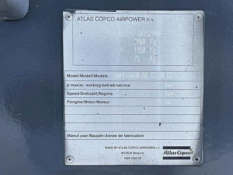 Atlas-Copco XAHS 186 DD - N - Luftkompressor: das Bild 4 Atlas-Copco XAHS 186 DD - N - Luftkompressor: das Bild 4