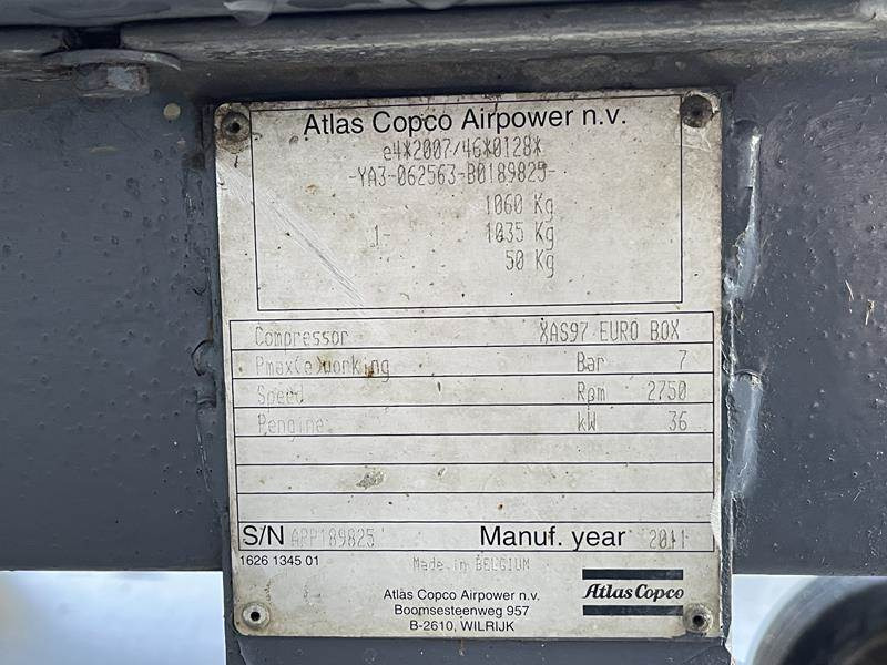 Atlas-Copco XAS 97 DD - N - Luftkompressor: das Bild 4 Atlas-Copco XAS 97 DD - N - Luftkompressor: das Bild 4
