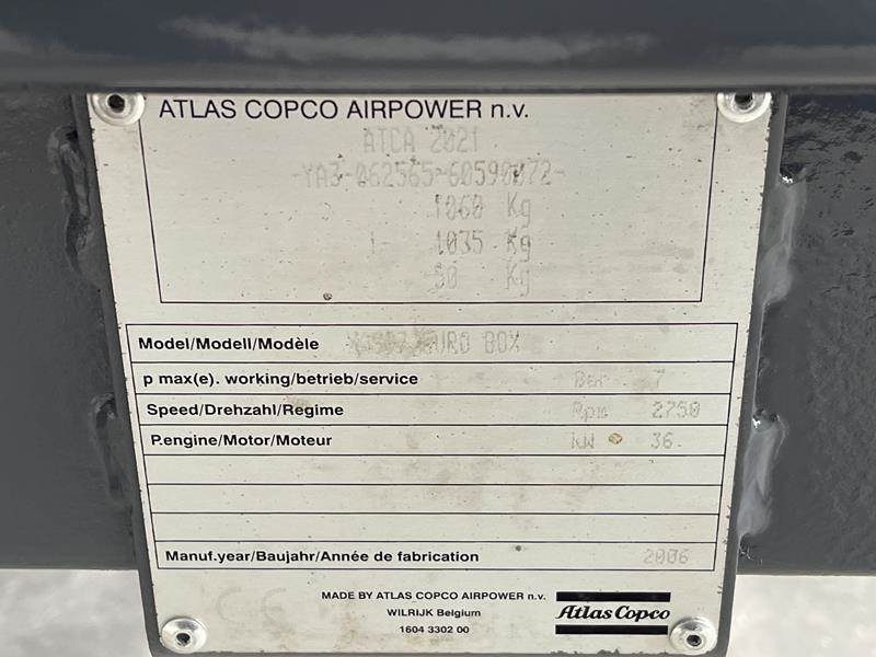 Atlas-Copco XAS 97 DD - N - Luftkompressor: das Bild 4 Atlas-Copco XAS 97 DD - N - Luftkompressor: das Bild 4