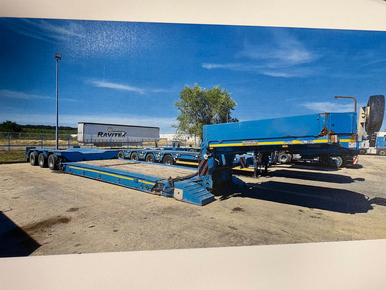 Golfhofer STZ-VKL 3-34/80A with Extension beam´s - Tieflader Anhänger: das Bild 3 Golfhofer STZ-VKL 3-34/80A with Extension beam´s - Tieflader Anhänger: das Bild 3