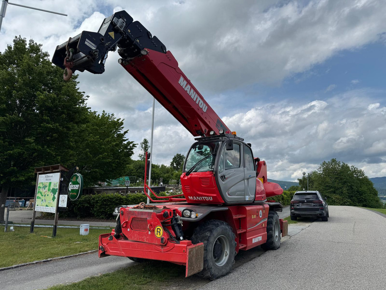 MANITOU MRT 2470 + Privilege ST4S1 - Teleskopradlader: das Bild 4 MANITOU MRT 2470 + Privilege ST4S1 - Teleskopradlader: das Bild 4