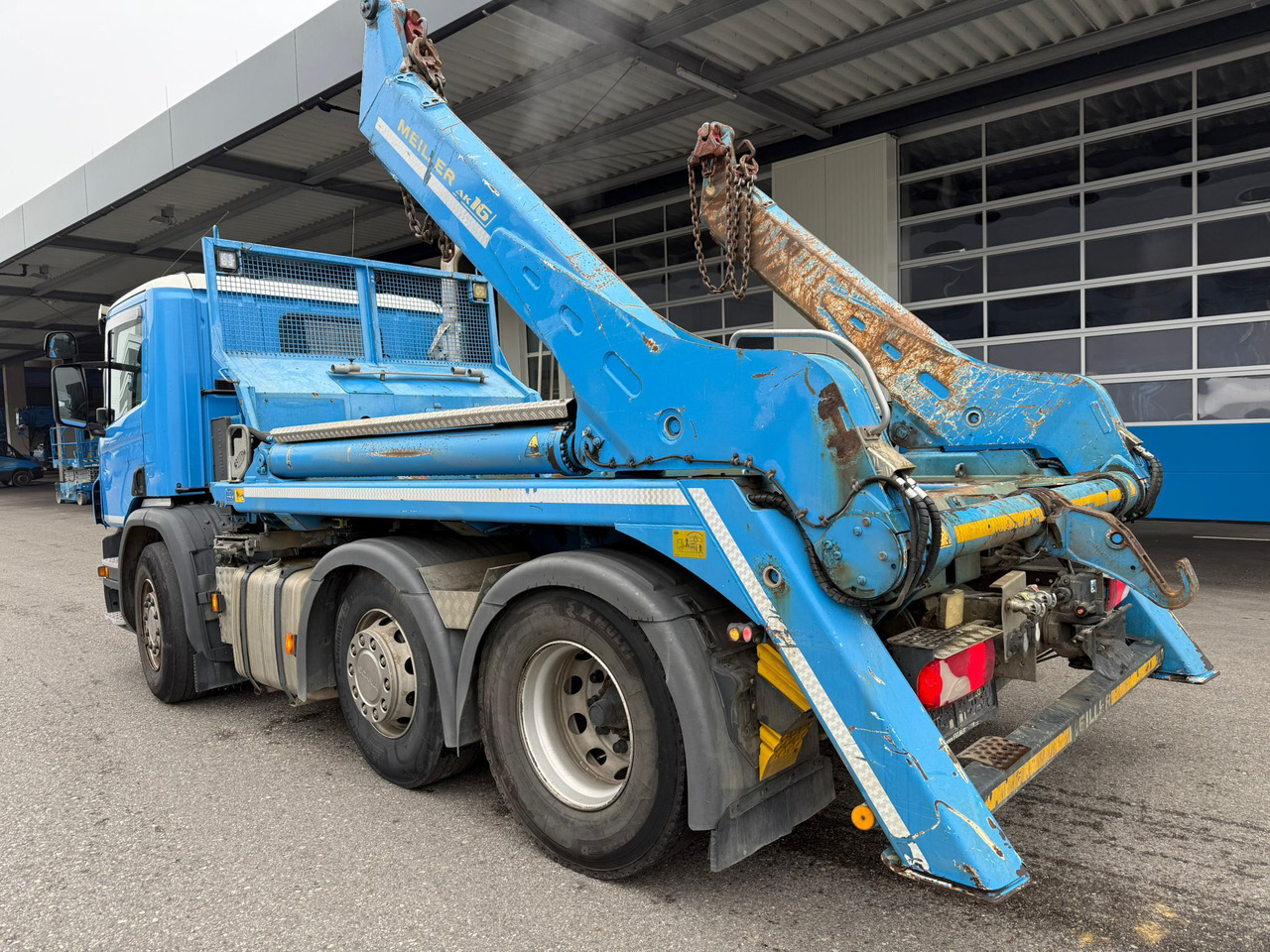 SCANIA P450 6x2 + AK16N TC - Absetzkipper: das Bild 3 SCANIA P450 6x2 + AK16N TC - Absetzkipper: das Bild 3