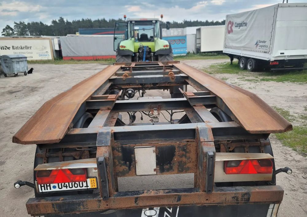 Huffermann Przyczepa do hakowca Huffermann - Abrollanhänger/ Absetzanhänger: das Bild 1 Huffermann Przyczepa do hakowca Huffermann - Abrollanhänger/ Absetzanhänger: das Bild 1