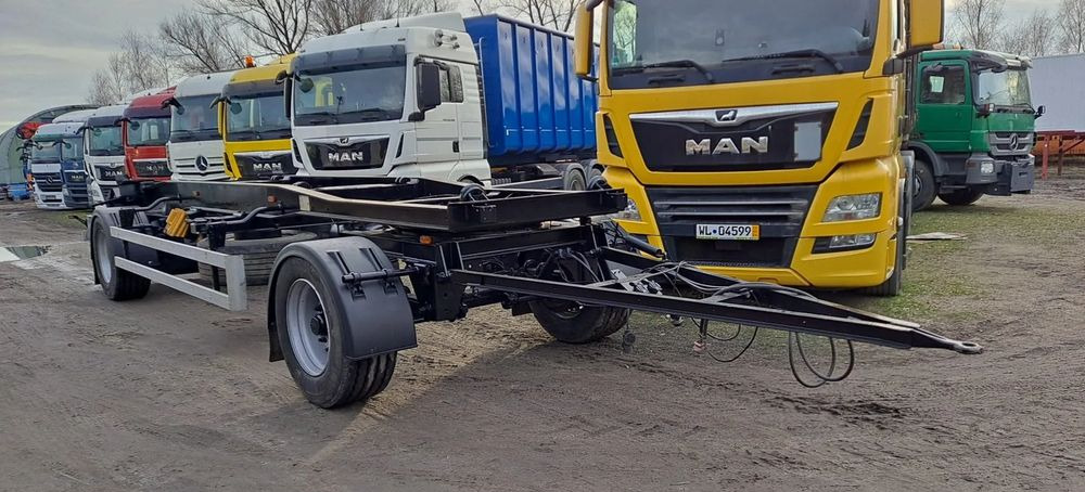 Huffermann Przyczepa na wózku HAR 1870 do hakowca - Abrollanhänger/ Absetzanhänger: das Bild 2 Huffermann Przyczepa na wózku HAR 1870 do hakowca - Abrollanhänger/ Absetzanhänger: das Bild 2