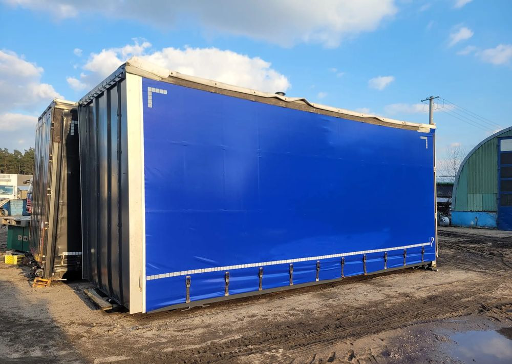 Samro Zabudowa Firana Jumbo 7,5 Krone/Wecon 18 palet - Planenaufbau: das Bild 1 Samro Zabudowa Firana Jumbo 7,5 Krone/Wecon 18 palet - Planenaufbau: das Bild 1