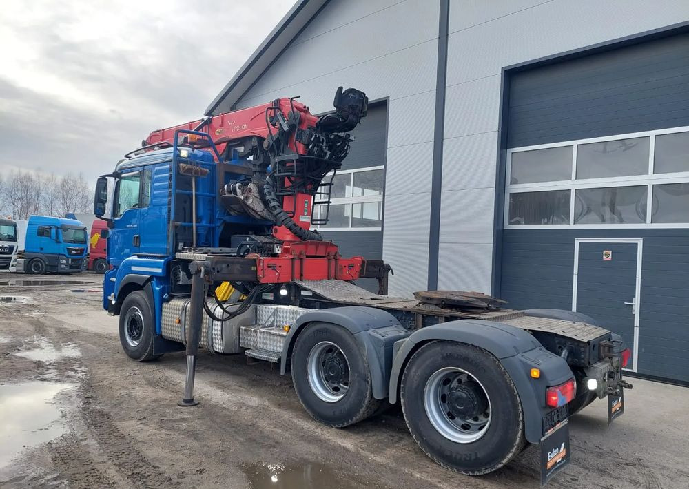 MAN TGS 26-480 6x4 do drewna PALFINGER Epsilon S 270L83 - Sattelzugmaschine: das Bild 2 MAN TGS 26-480 6x4 do drewna PALFINGER Epsilon S 270L83 - Sattelzugmaschine: das Bild 2
