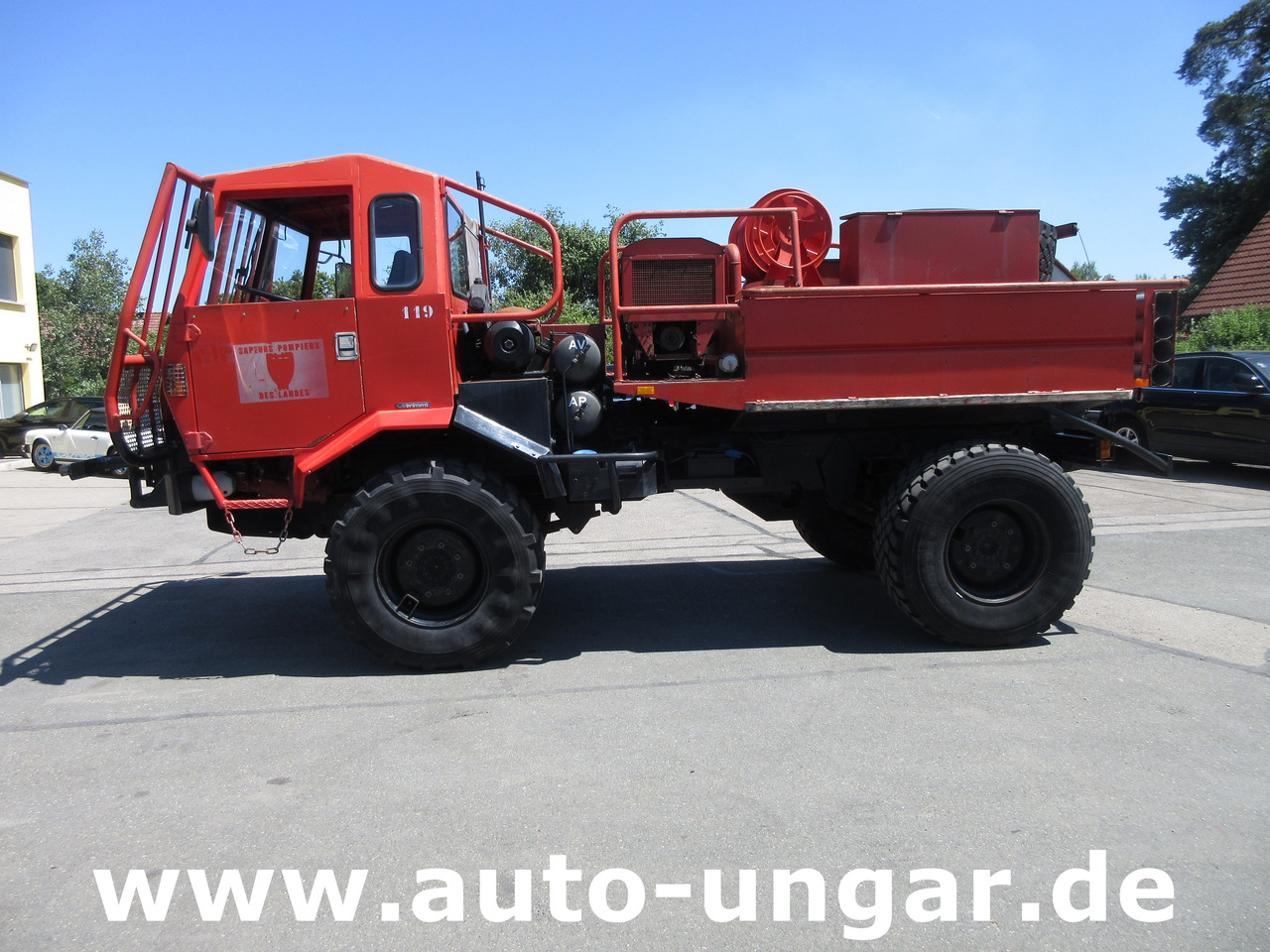 BRIMONT PM ETR Feuerwehr 4x4x4 AHK verwindbarer Rahmen Off-Road Winde Kriechgang - Feuerwehrfahrzeug: das Bild 4 BRIMONT PM ETR Feuerwehr 4x4x4 AHK verwindbarer Rahmen Off-Road Winde Kriechgang - Feuerwehrfahrzeug: das Bild 4