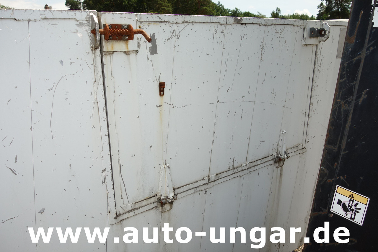 Müllwagen-Aufbau Provence Benne Alumulde 5m³ Müllaufbau aus Alu mit seitlicher Klappe: das Bild 6
