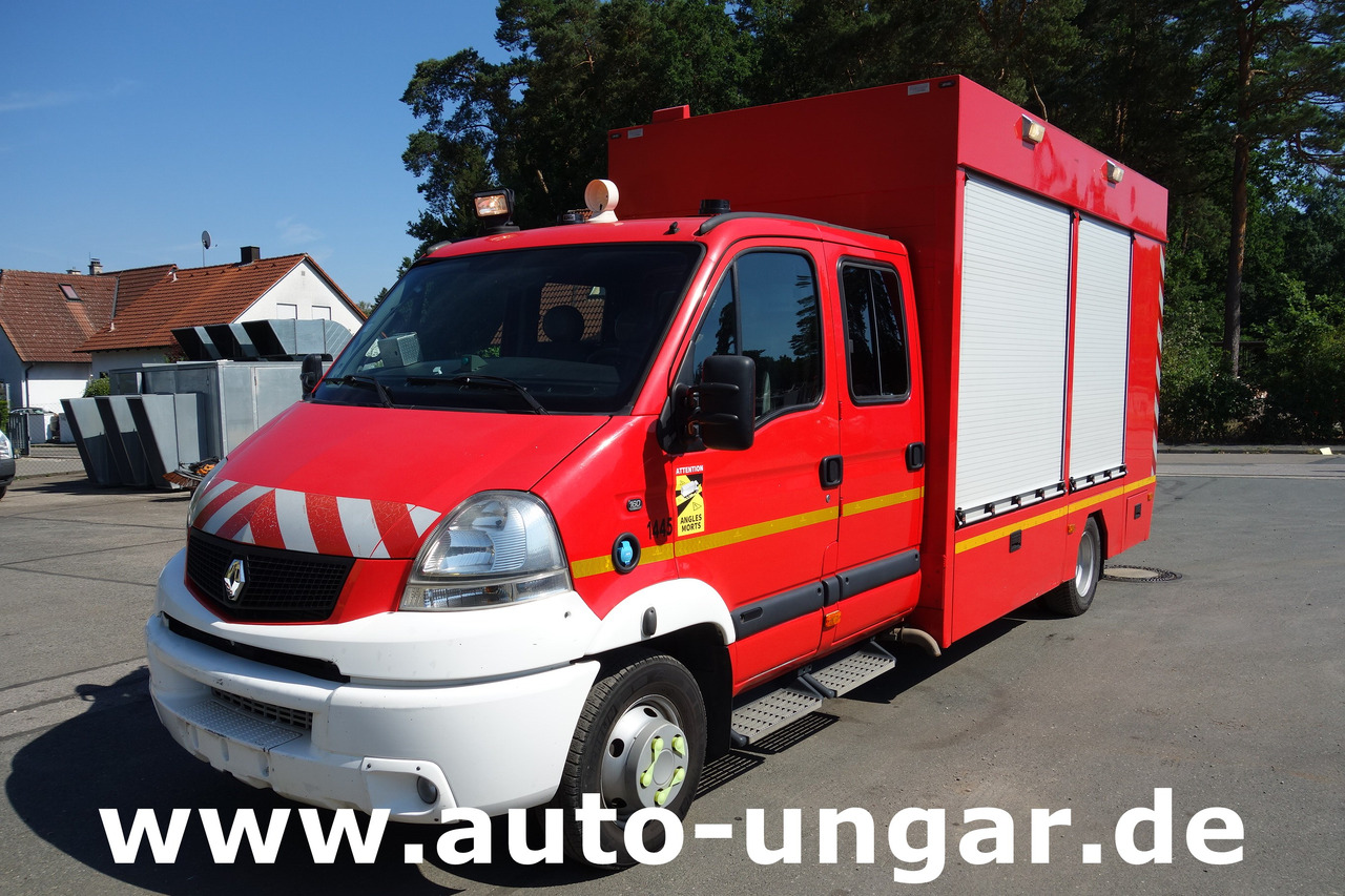 Renault Mascott 160 DXi Doka Feuerwehr LBW AHK Dekontamination Wohnmobil 460 Radstand - Feuerwehrfahrzeug: das Bild 1 Renault Mascott 160 DXi Doka Feuerwehr LBW AHK Dekontamination Wohnmobil 460 Radstand - Feuerwehrfahrzeug: das Bild 1