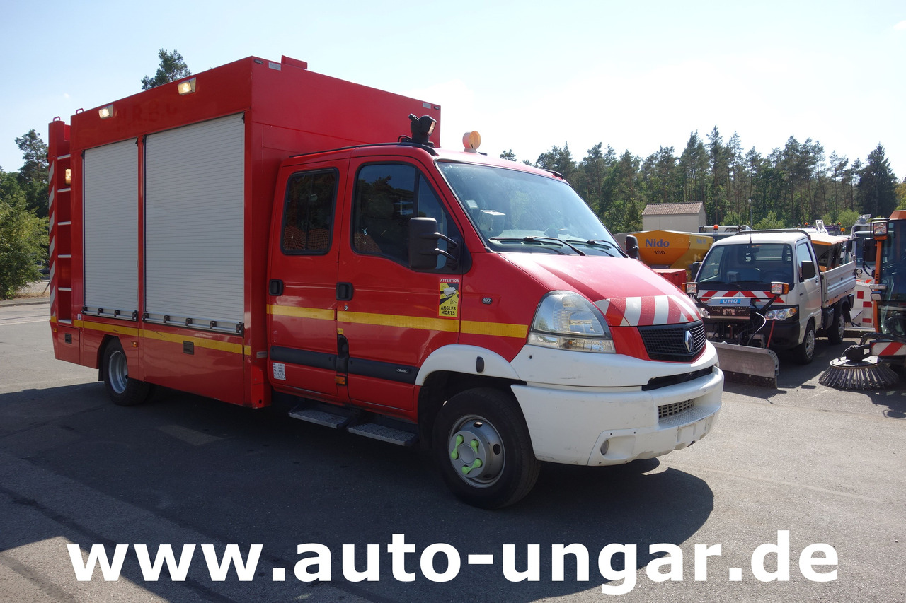 Renault Mascott 160 DXi Doka Feuerwehr LBW AHK Dekontamination Wohnmobil 460 Radstand - Feuerwehrfahrzeug: das Bild 2 Renault Mascott 160 DXi Doka Feuerwehr LBW AHK Dekontamination Wohnmobil 460 Radstand - Feuerwehrfahrzeug: das Bild 2