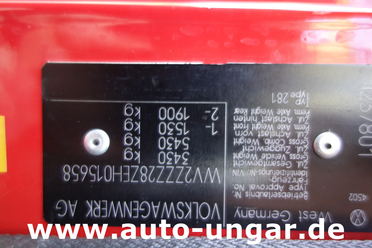 Kleintransporter VOLKSWAGEN VW LT 31 Typ 281 TSF Tragkraftspritzenfahrzeug Feuerwehr: das Bild 14