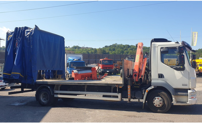 DAF 15t LF55.220 +Palfinger PK8500 - Plane LKW, Autokran: das Bild 4 DAF 15t LF55.220 +Palfinger PK8500 - Plane LKW, Autokran: das Bild 4