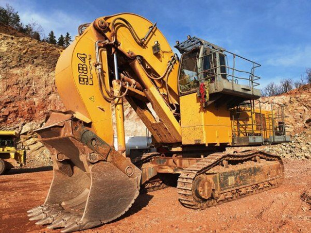 Kettenbagger Liebherr R 984C HD (125t): das Bild 6