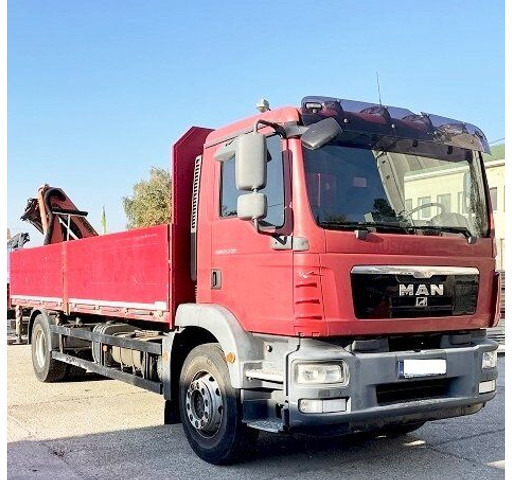 MAN 6m TGM 18.340 +Palfinger 12001 radio - Pritsche LKW, Autokran: das Bild 1 MAN 6m TGM 18.340 +Palfinger 12001 radio - Pritsche LKW, Autokran: das Bild 1
